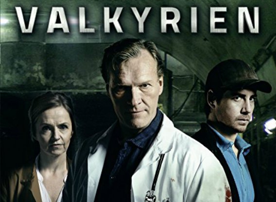 Valkyrien promo pic with Pia Halvorsen as Vilma, Sven Nordin as Ravn, and Pål Sverre Hagen as Leif