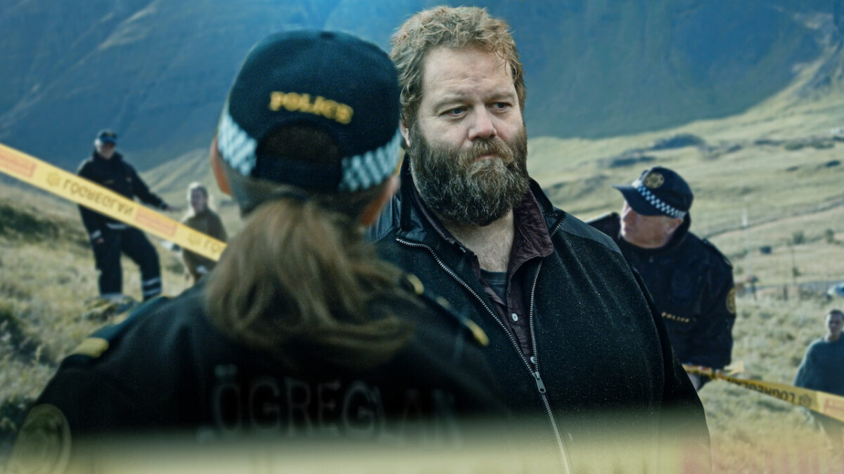 Olafur Darri Olafsson as Andri Olafsson in Entrapped on Netflix
