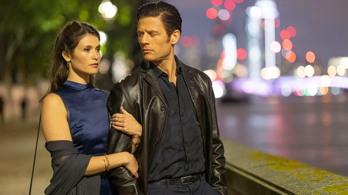 Rogue AGent Promo pix with Gemma Arterton and James Norton