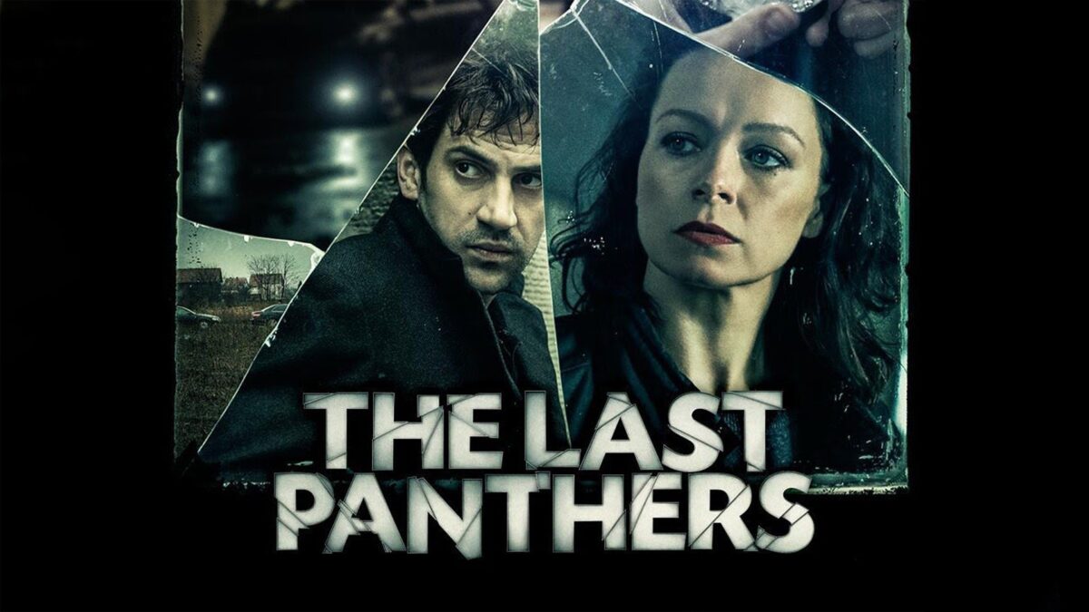 Goran Bogdan and Samantha Morton as Milan Celik and Naomi Franckhom in The Last Panthers