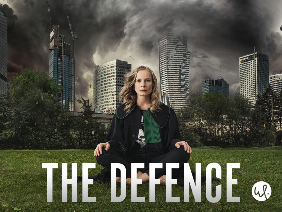 The Defence Season 4 Promo pic with Magdalena Cielecka as Joanna Chylka on Walter Presents.